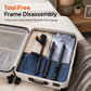 ⏳Limited-time 50% off⏰Folding Forearm Crutches – Shock-Absorbing Spring System, Reinforced Aluminum Shaft & Slip-Resistant Rubber Feet – Comfortable Mobility Aid for Fracture Rehabilitation 🦯🚶