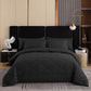 ⏳Limited-time 50% off⏰3-Piece Quilted Comforter Set with Shams🛌
