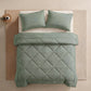 ⏳Limited-time 50% off⏰3-Piece Quilted Comforter Set with Shams🛌