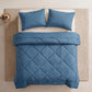 ⏳Limited-time 50% off⏰3-Piece Quilted Comforter Set with Shams🛌