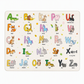 ⏳Limited-time 50% off⏰Skin Friendly Crystal Velvet Cartoon Kids Area Rug Durable Bedside Floor Mat for Living Room and Childrens Room🛋️🔠