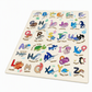 ⏳Limited-time 50% off⏰Skin Friendly Crystal Velvet Cartoon Kids Area Rug Durable Bedside Floor Mat for Living Room and Childrens Room🛋️🔠
