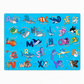 ⏳Limited-time 50% off⏰Skin Friendly Crystal Velvet Cartoon Kids Area Rug Durable Bedside Floor Mat for Living Room and Childrens Room🛋️🔠