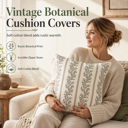 ⏳Limited-time 50% off⏰Printed Removable Throw Pillowcase🛋️