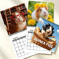 ⏳Limited-time 50% off⏰Adorable Guinea Pig Wall Calendar📅