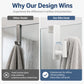 ⏳Limited-time 50% off⏰Over the Shower Door Hooks🚪🪝