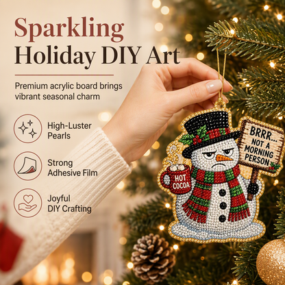 ⏳Limited-time 50% off⏰Christmas Pearl Art Hanging Ornament DIY Kit🎄🎅☃️