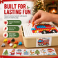 ⏳Limited-time 50% off⏰Kids Christmas 3D Mushroom Nail Pegboard Toy Set