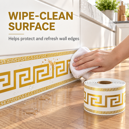 ⏳Limited-time 50% off⏰Self-Adhesive Skirting Board Border Sticker🧱🔰