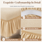 ⏳Limited-time 50% off⏰Thickened Stretch Chair Cover with Ruffled Skirt Universal Dustproof Slipcover🪑🛡️