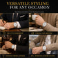 Men's Fashion Watch with Day Date Display Waterproof Luminous Hands and Alloy Steel Band