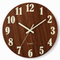 ⏳Limited-time 50% off⏰12-Inch Silent Wooden Wall Clock – Luminous Glow & MDF Wood Grain🕰️ ✨