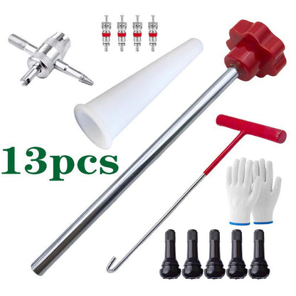 ⏳Limited-time 50% off⏰Quick Change Car Tire Valve Tool Kit🚗🛞🧰