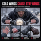 ⏳Limited-time 50% off⏰Winter Motorcycle Handlebar Muffs Thick Fleece Lined Windproof Cold Weather Gloves for Electric Scooters with Reflective Strip🏍️🛵🧤