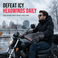 ⏳Limited-time 50% off⏰Winter Motorcycle Handlebar Muffs Thick Fleece Lined Windproof Cold Weather Gloves for Electric Scooters with Reflective Strip🏍️🛵🧤