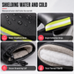 ⏳Limited-time 50% off⏰Winter Motorcycle Handlebar Muffs Thick Fleece Lined Windproof Cold Weather Gloves for Electric Scooters with Reflective Strip🏍️🛵🧤