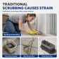 🧹✨ 3-in-1 Liquid Dispensing Floor Brush – 50% OFF! Scrub, scrape, squeegee & tweezers, long handle, stiff bristles – deep clean any floor. 💪