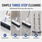 🧹✨ 3-in-1 Liquid Dispensing Floor Brush – 50% OFF! Scrub, scrape, squeegee & tweezers, long handle, stiff bristles – deep clean any floor. 💪