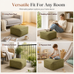 ⏳Limited-time 50% off⏰Storage Stool Cover: Fill with Clothes, Wide Zipper, Washable, 45x45x23cm🧺🛋️