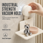 ⏳Limited-time 50% off⏰Vacuum Suction Soap Dish: V-Shaped Drainage, Rustproof Aluminum, No Drilling, Twist-Lock🧼