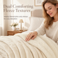 ⏳Limited-time 50% off⏰Double Layer Thickened Flannel and Sherpa Fleece Throw Blanket♨️🛋️