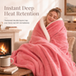⏳Limited-time 50% off⏰Double Layer Thickened Flannel and Sherpa Fleece Throw Blanket♨️🛋️