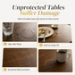 ⏳Limited-time 50% off⏰Nordic Style Metallic Peony Flower PVC Placemat | Heat Resistant Non Slip Waterproof Dining Table Mat🍽️💛🌹