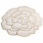 ⏳Limited-time 50% off⏰Nordic Style Metallic Peony Flower PVC Placemat | Heat Resistant Non Slip Waterproof Dining Table Mat🍽️💛🌹