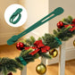 ⏳Limited-time 50% off⏰Silicone Christmas Wreath Ties and Hooks (5 Pcs)🎄🪝