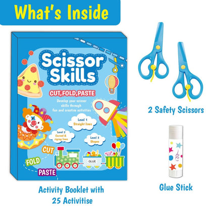 ⏳Limited-time 50% off⏰Kids Scissor Skills Activity Book Set✂️🖼️