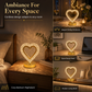 ⏳Limited-time 50% off⏰Rechargeable Touch Control Night Light | 3 Color Stepless Dimmable Bedside Atmosphere Lamp for Bedroom💖💡