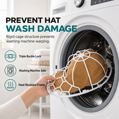 ⏳Limited-time 50% off⏰Baseball Cap Washer and Protector Cage🧢🫧
