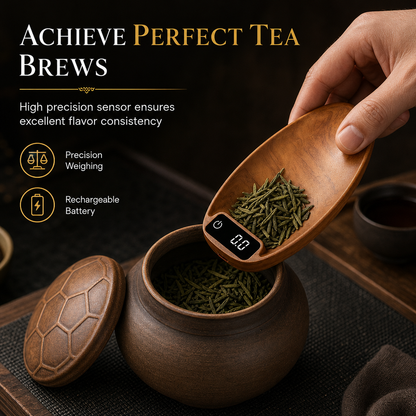 ⏳Limited-time 50% off⏰Digital Tea Scoop Scale & Electronic Weighing Spoon for Tea Leaves and Coffee📱⚖️