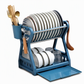 ⏳Limited-time 50% off⏰Multi-Layer Steel Dish Drying Rack – Vertical Storage, Drip Tray, Tool-Free Install 🍽️