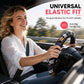 ⏳Limited-time 50% off⏰Universal 38cm Ringless Silk Steering Wheel Cover Printed Breathable Car Wheel Protector for All Seasons✨🚗