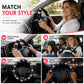 ⏳Limited-time 50% off⏰Universal 38cm Ringless Silk Steering Wheel Cover Printed Breathable Car Wheel Protector for All Seasons✨🚗