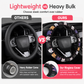 ✨🚗Universal 38cm Ringless Silk Steering Wheel Cover Printed Breathable Car Wheel Protector for All Seasons