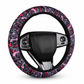 ⏳Limited-time 50% off⏰Universal 38cm Ringless Silk Steering Wheel Cover Printed Breathable Car Wheel Protector for All Seasons✨🚗