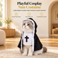 ⏳Limited-time 50% off⏰Funny Pet Nun Costume for Cats and Small Dogs Cosplay Outfit for Dress Up and Photo Props🐱✝️