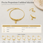 ⏳Limited-time 50% off⏰Women Double Layer Gold Tone Heart Charm Anklet🦶💛📿