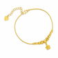 ⏳Limited-time 50% off⏰Women Double Layer Gold Tone Heart Charm Anklet🦶💛📿