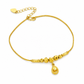 ⏳Limited-time 50% off⏰Women Double Layer Gold Tone Heart Charm Anklet🦶💛📿