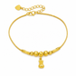 ⏳Limited-time 50% off⏰Women Double Layer Gold Tone Heart Charm Anklet🦶💛📿