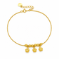 ⏳Limited-time 50% off⏰Women Double Layer Gold Tone Heart Charm Anklet🦶💛📿