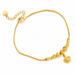 ⏳Limited-time 50% off⏰Women Double Layer Gold Tone Heart Charm Anklet🦶💛📿
