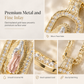 ⏳Limited-time 50% off⏰Gold Tone Rhinestone Pixiu and Vajra Pestle Ethnic Style Jewelry⛪📿