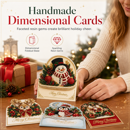 ⏳Limited-time 50% off⏰DIY 3D Christmas Greeting Cards Set🎄🎅🗃️