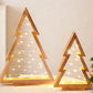 ⏳Limited-time 50% off⏰2PCS Tabletop Wooden Christmas Tree with LED Light🎄💡