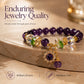 ⏳Limited-time 50% off⏰Fashion Purple Crystal Beaded for Women with Sparkling Star Zircon Charm💜🌻