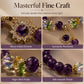 ⏳Limited-time 50% off⏰Fashion Purple Crystal Beaded for Women with Sparkling Star Zircon Charm💜🌻